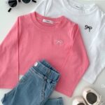 Little Ribbon Crop Tee