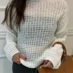 Chain Knit Pullover