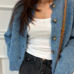 R Knit Cardigan