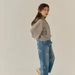 Ribbon Nana Denim Pants