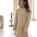 Paul Shawl Button Knit One-piece