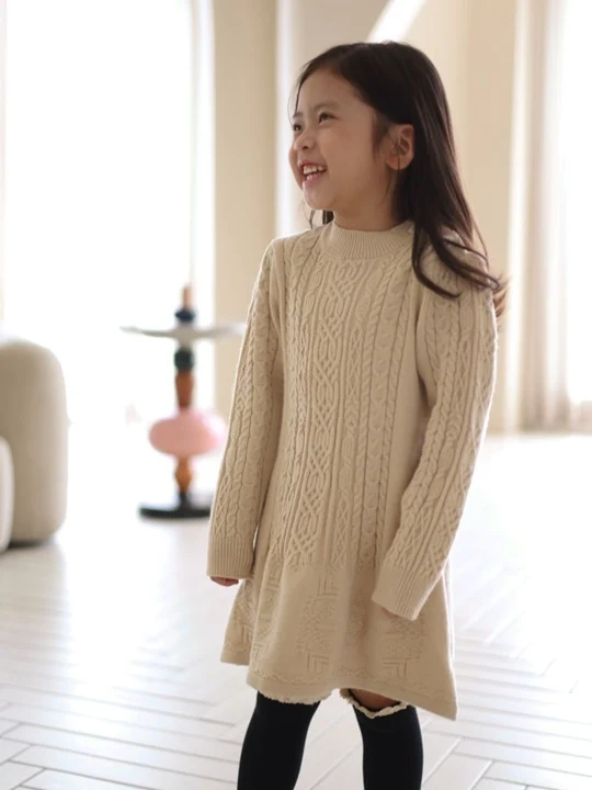 Paul Shawl Button Knit One-piece