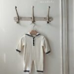 Knit Sailor Bodysuit