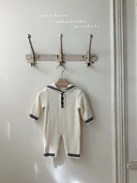 Knit Sailor Bodysuit