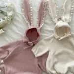 Knit Bunny Bodysuit