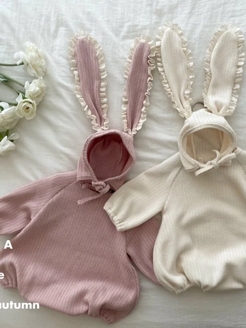 Knit Bunny Bodysuit