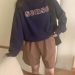 Sense Embroidery Sweatshirts