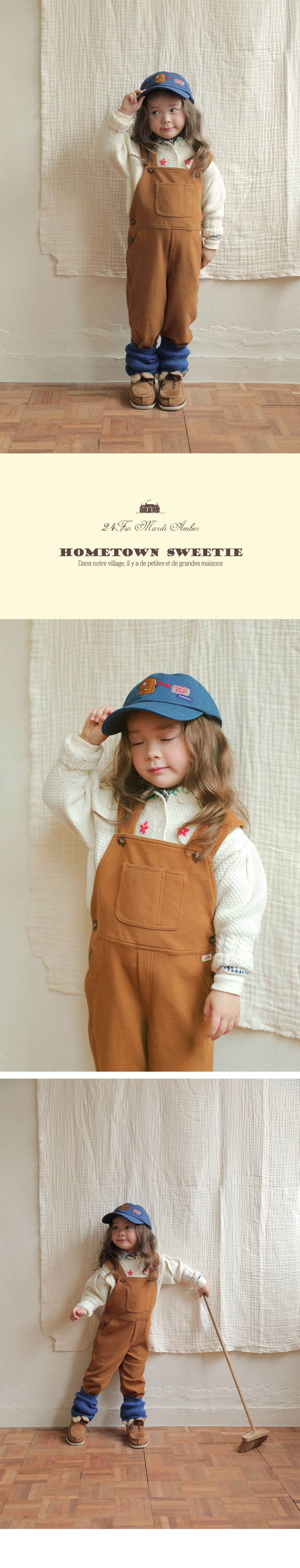 Amber - Korean Children Fashion - #Kfashion4kids - Button Overalls - 2