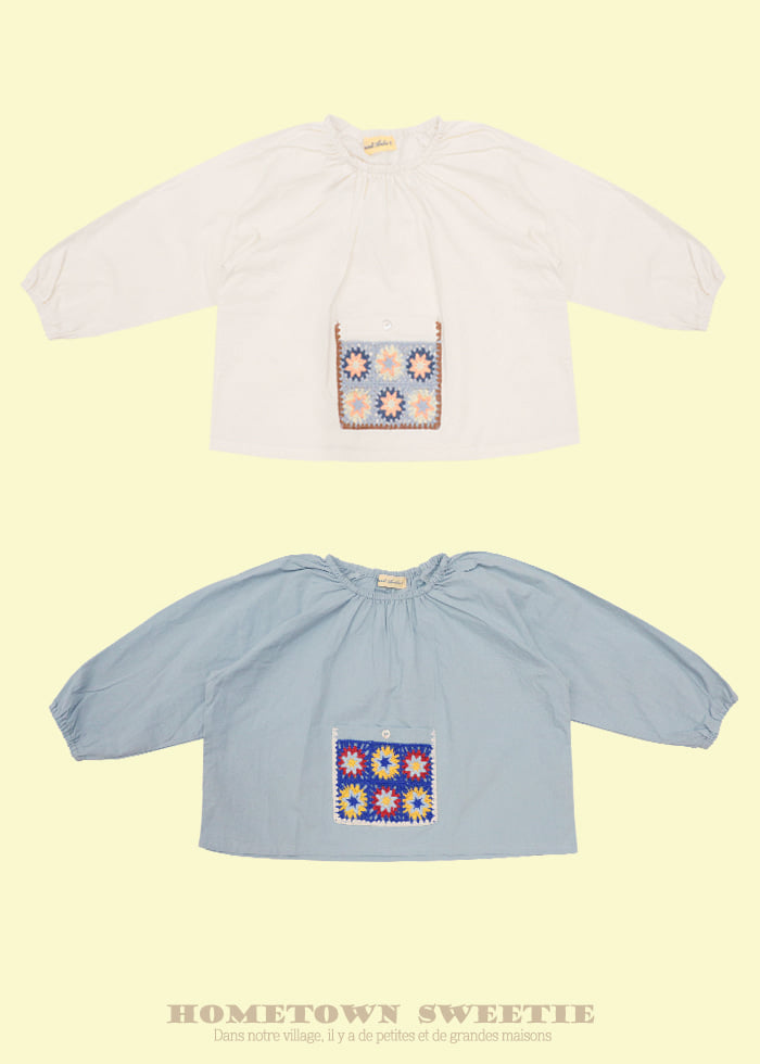 Amber - Korean Children Fashion - #kidsshorts - Hug Blouse