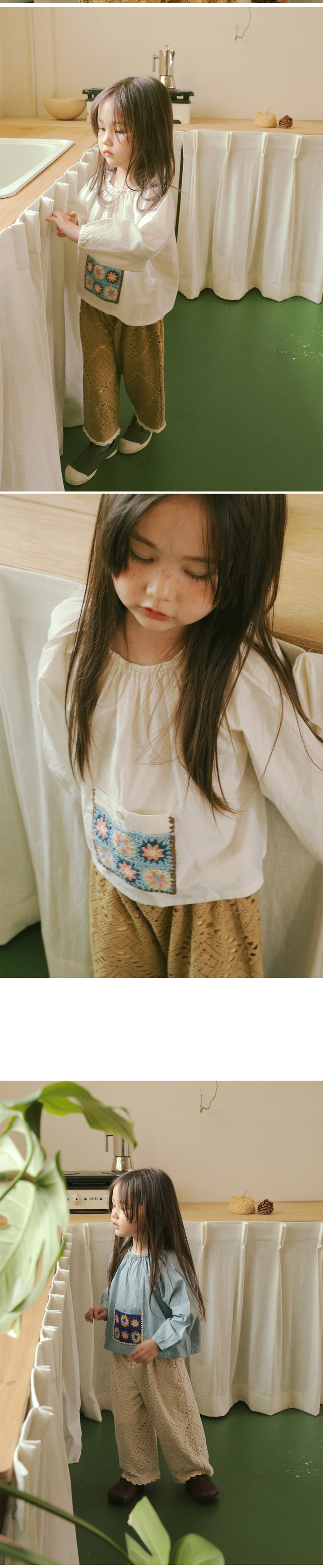 Amber - Korean Children Fashion - #kidzfashiontrend - Hug Blouse - 3