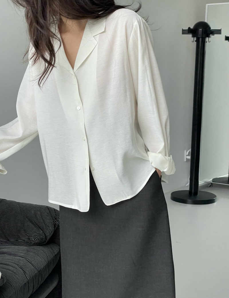 Amygrace - Korean Women Fashion - #womensfashion - Anne Collar Blouse - 5