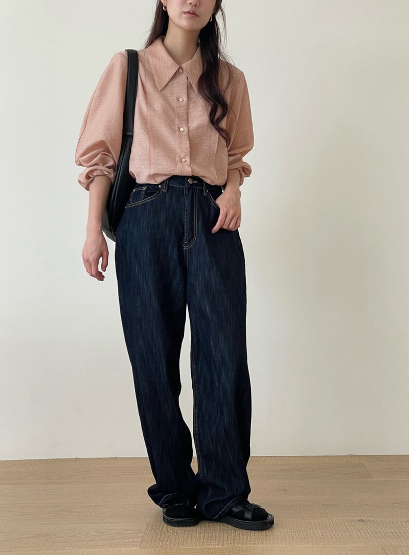 Amygrace - Korean Women Fashion - #womensfashion - Urban Denim Pants - 2