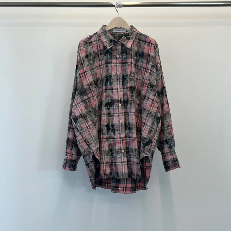 Another Avenue - Korean Women Fashion - #momslook - Vintage Check Shirt - 2