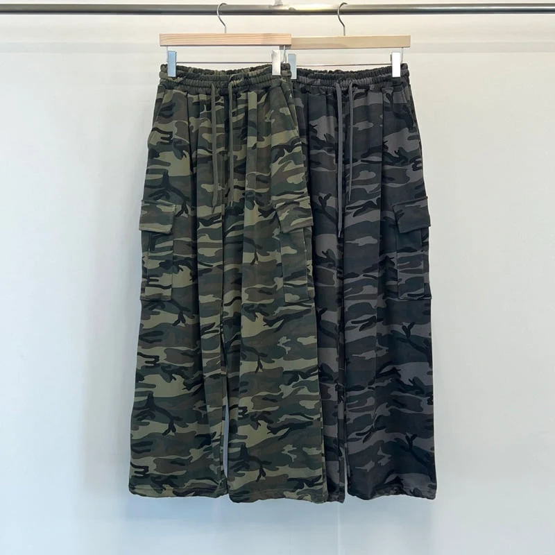 Another Avenue - Korean Women Fashion - #momslook - Camo Pants