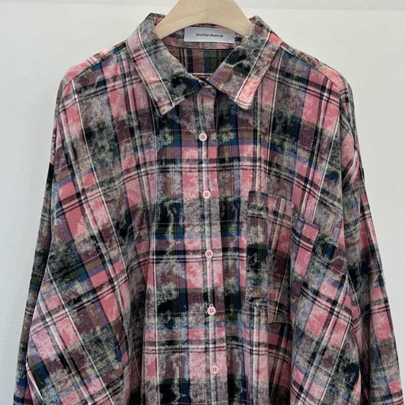 Another Avenue - Korean Women Fashion - #womensfashion - Vintage Check Shirt - 4