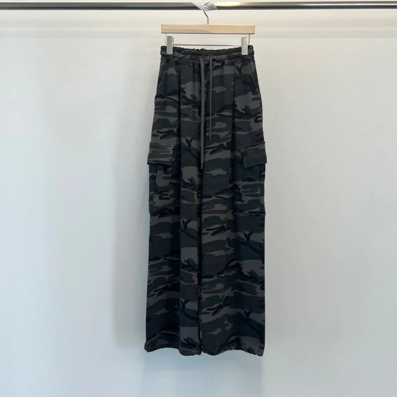 Another Avenue - Korean Women Fashion - #vintageinspired - Camo Pants - 3