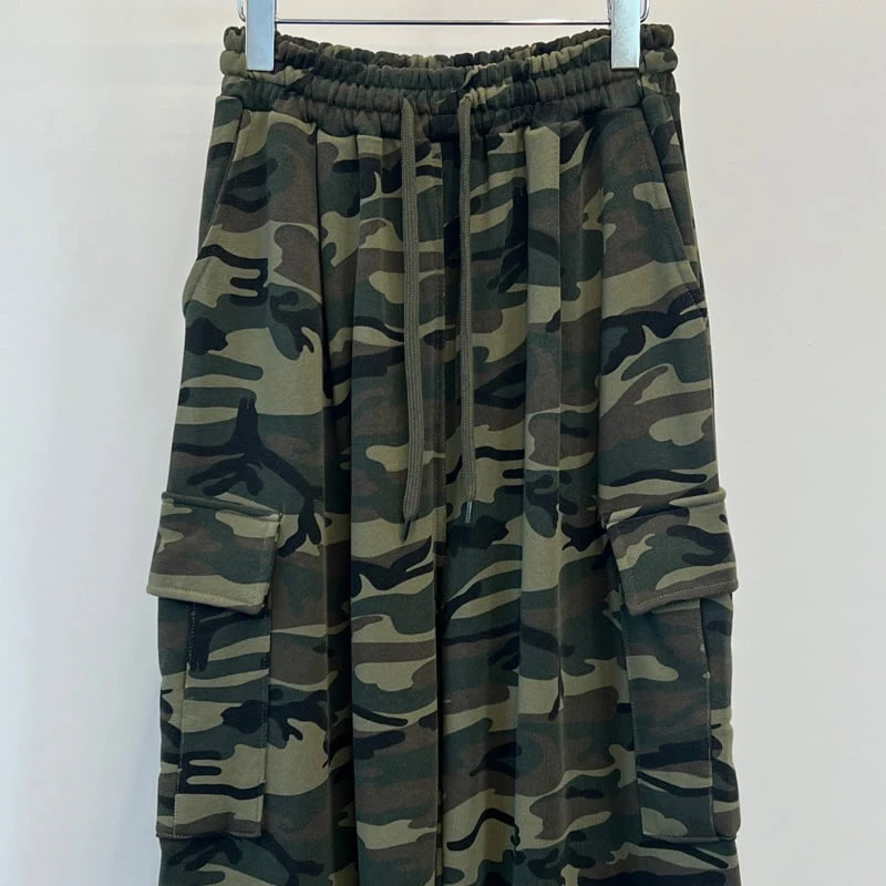 Another Avenue - Korean Women Fashion - #vintageinspired - Camo Pants - 4