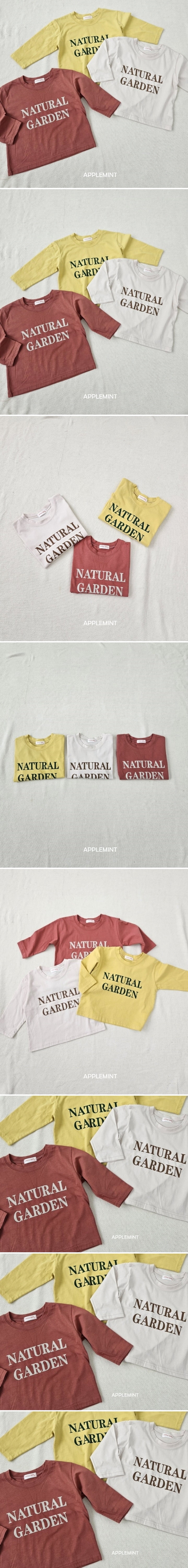 Applemint - Korean Children Fashion - #magicofchildhood - Natural Tee