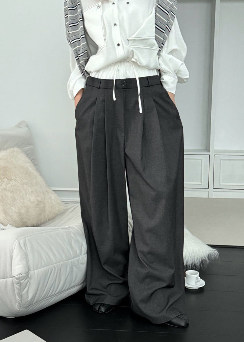 Auver_Fit - Korean Women Fashion - #womensfashion - Colored Trunk Pants - 3