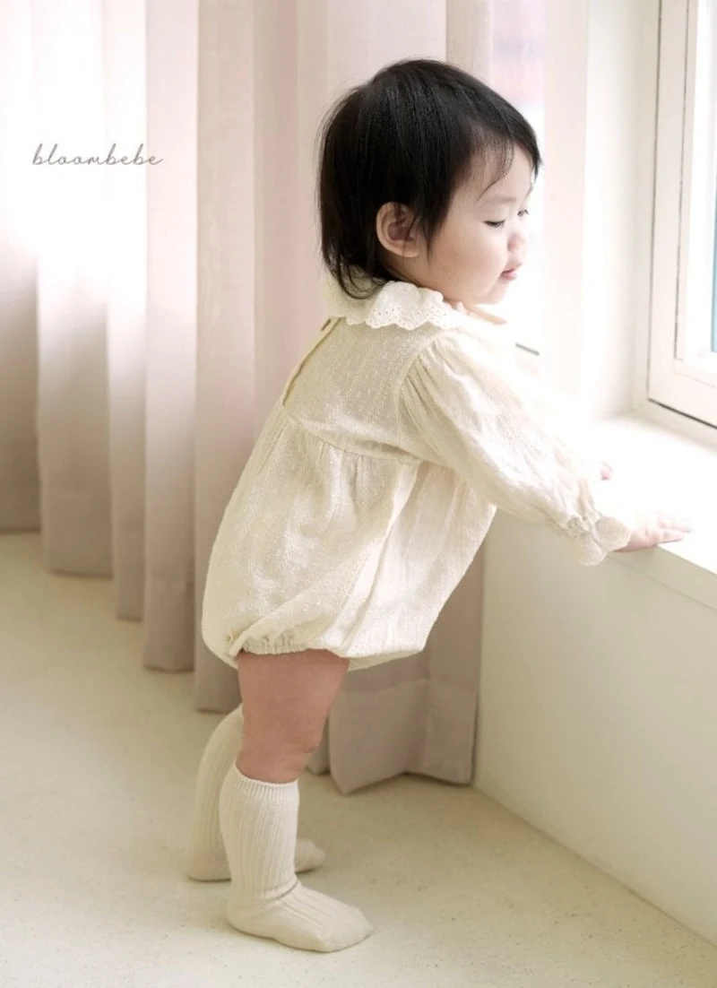 Bloombebe - Korean Baby Fashion - #babyboutique - Jacquard Cotton Set - 7