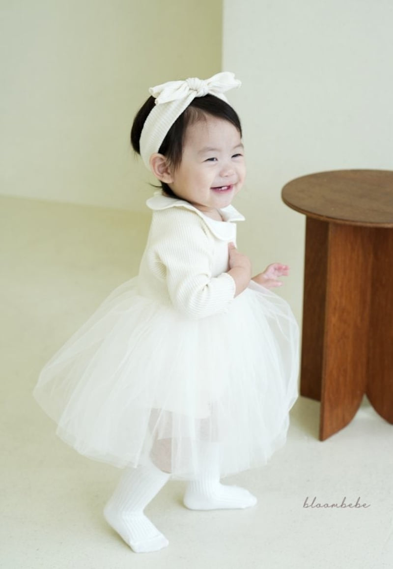 Bloombebe - Korean Baby Fashion - #babyfever - Heart Cancan Bodysuit - 9