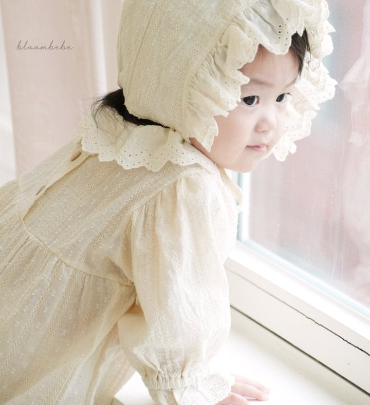 Bloombebe - Korean Baby Fashion - #babyoutfit - Jacquard Cotton Set - 2