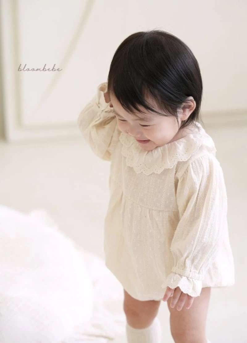 Bloombebe - Korean Baby Fashion - #onlinebabyshop - Jacquard Cotton Set - 5