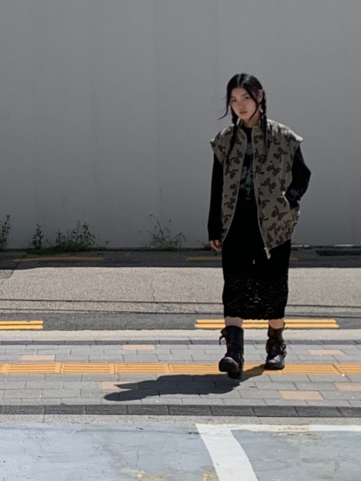 Bricklane - Korean Women Fashion - #thelittlethings - Suede Line Skirt - 5