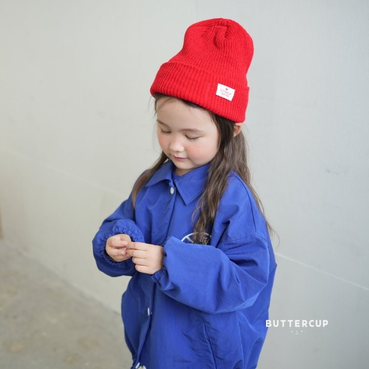 Buttercup - Korean Children Fashion - #Kfashion4kids - Red Champ Mark Jumper - 6