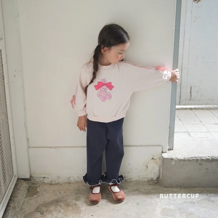 Buttercup - Korean Children Fashion - #discoveringself - Rib Frill Pants - 6