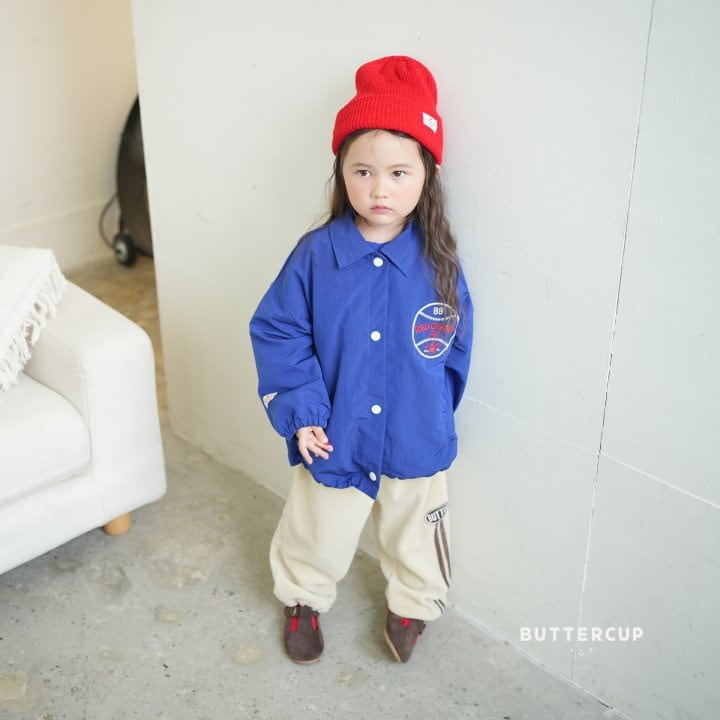 Buttercup - Korean Children Fashion - #kidzfashiontrend - Red Champ Mark Jumper - 5