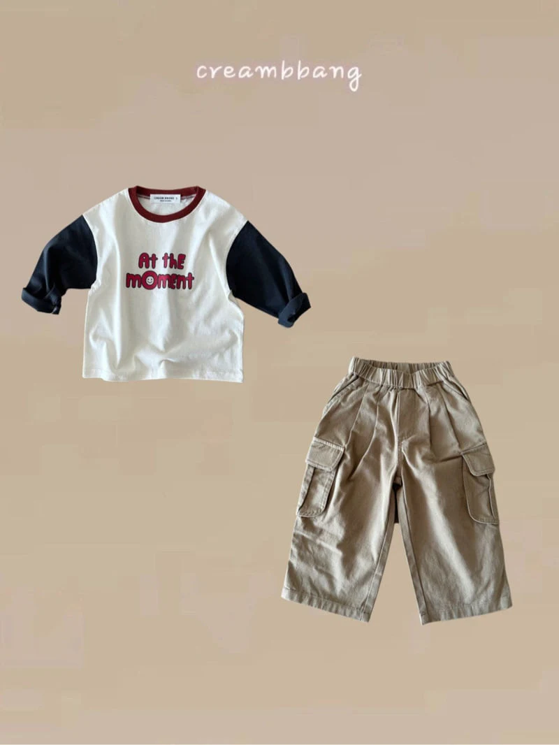 Cream Bbang - Korean Children Fashion - #magicofchildhood - Washed Cargo Pants - 6