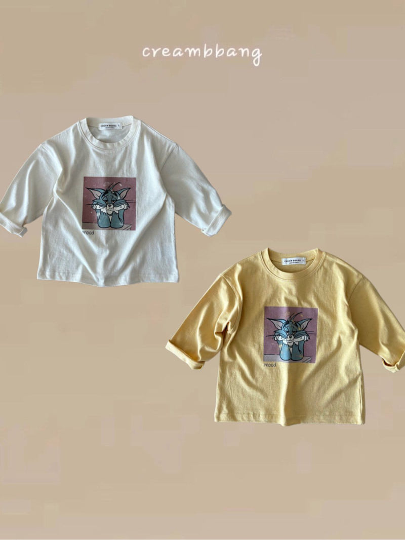 Cream Bbang - Korean Children Fashion - #magicofchildhood - Mood Single Tee - 2