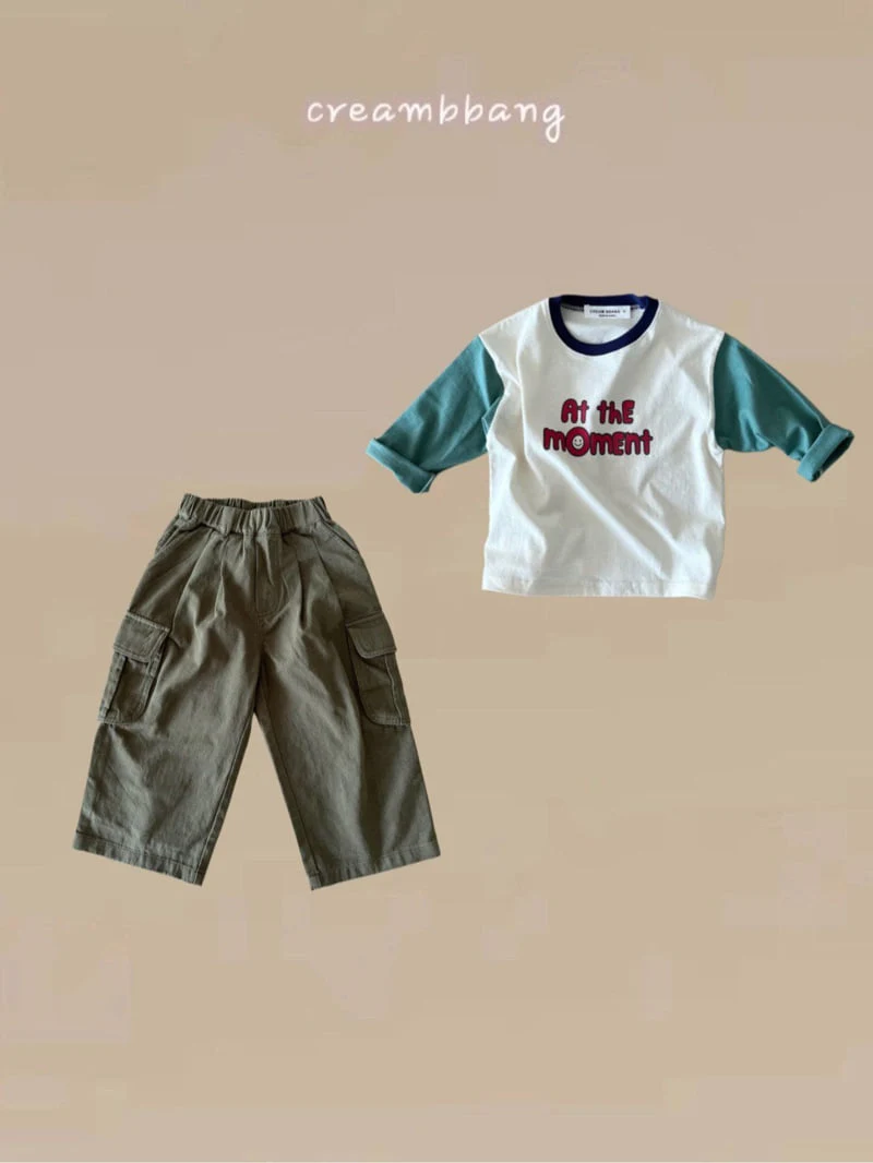 Cream Bbang - Korean Children Fashion - #minifashionista - Washed Cargo Pants - 7