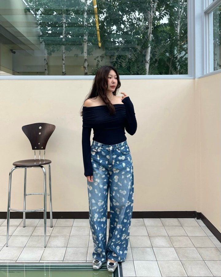 Dailyjud - Korean Women Fashion - #momslook - Daisy Denim Pants - 11