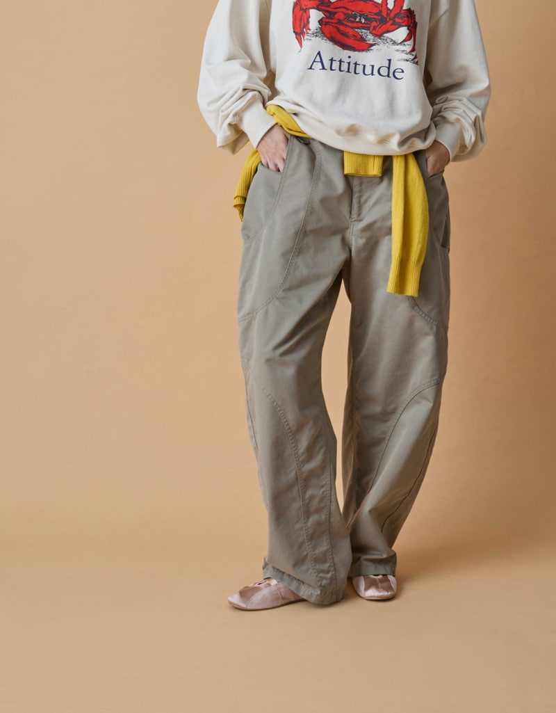 Dailyjud - Korean Women Fashion - #momslook - Nicolson Stitch Pants