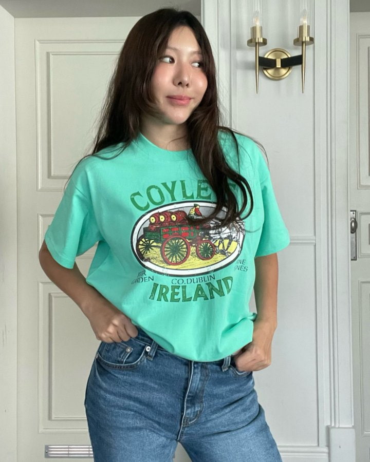 Dailyjud - Korean Women Fashion - #restrostyle - Coyles Tee - 3