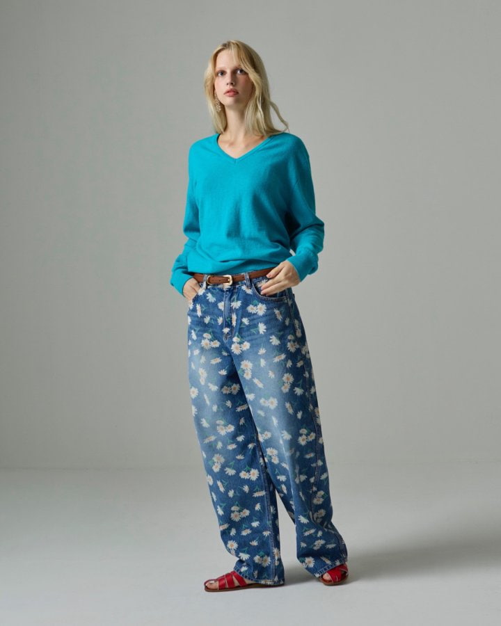 Dailyjud - Korean Women Fashion - #momslook - Daisy Denim Pants - 4