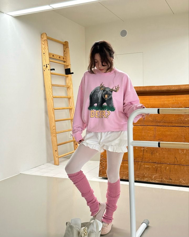 Dailyjud - Korean Women Fashion - #womensfashion - Bear Sweatshirts - 9