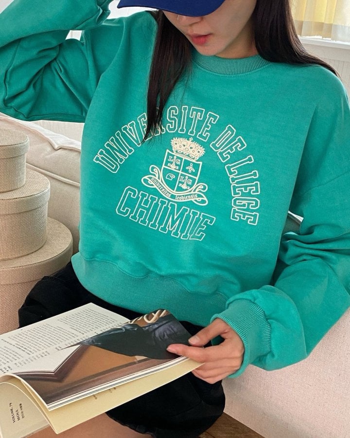 Diana - Korean Women Fashion - #momslook - League Sweatshirts - 2