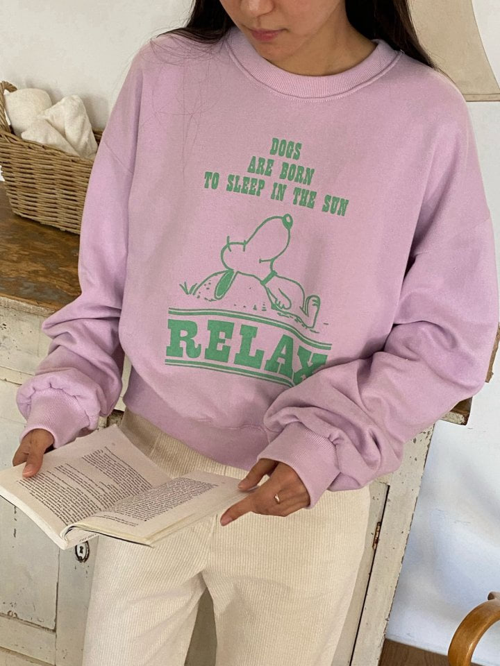 Diana - Korean Women Fashion - #momslook - Relax Sweatshirts - 10