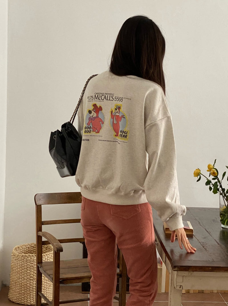 Diana - Korean Women Fashion - #momslook - Mccall Sweatshirts - 10