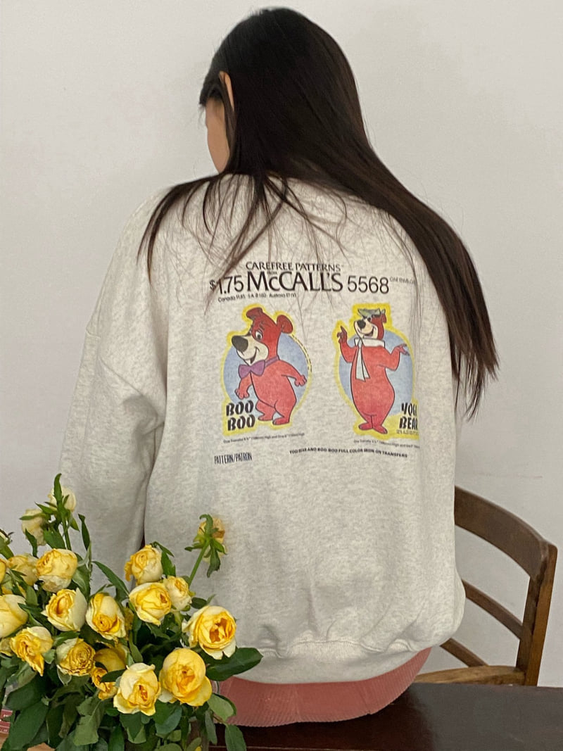 Diana - Korean Women Fashion - #momslook - Mccall Sweatshirts - 8