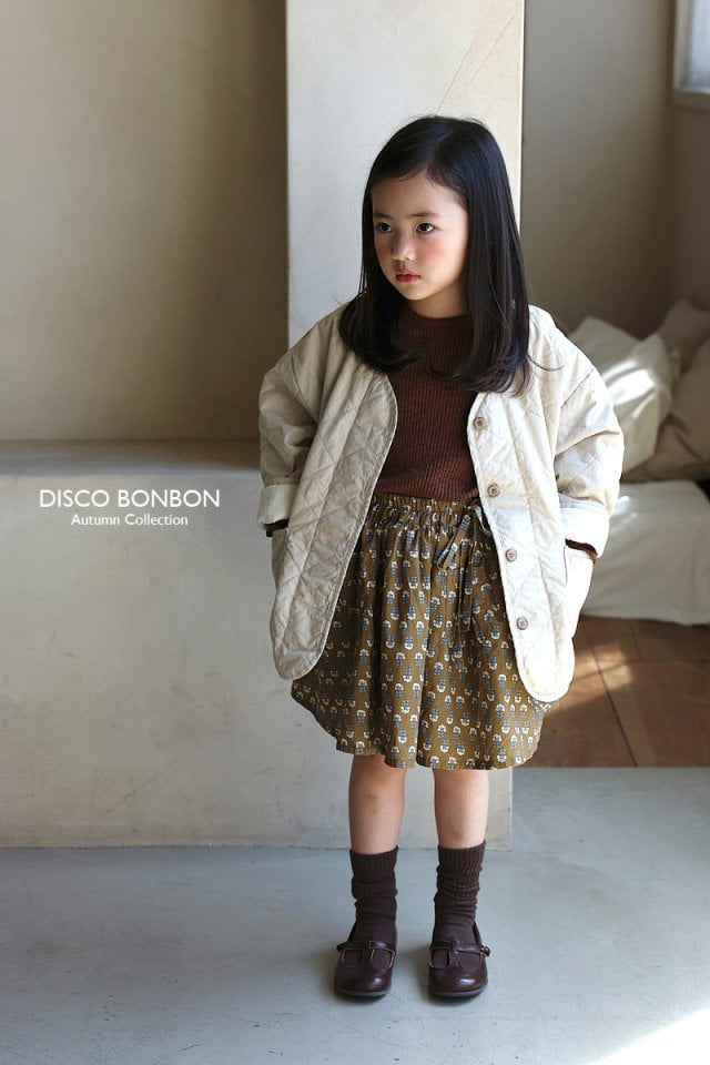 Disco Bonbon - Korean Children Fashion - #Kfashion4kids - Ribbon Tie Skirt - 7