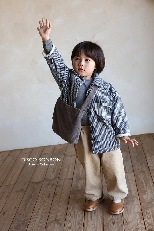 Disco Bonbon - Korean Children Fashion - #childofig - Square Corduroy Bag - 10