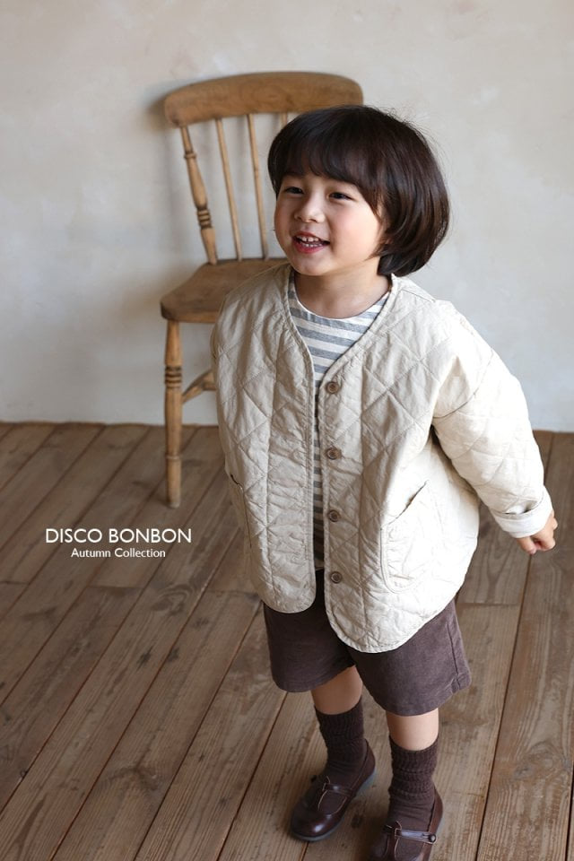 Disco Bonbon - Korean Children Fashion - #childrensboutique - Bongbong Quilting Jumper - 7