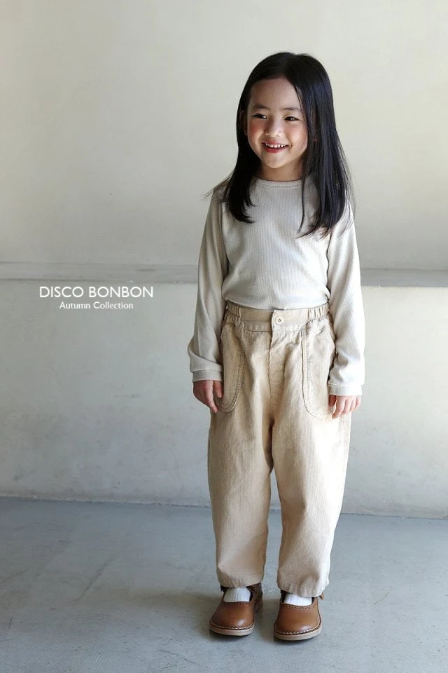 Disco Bonbon - Korean Children Fashion - #childofig - Soft Corduroy Pants - 4