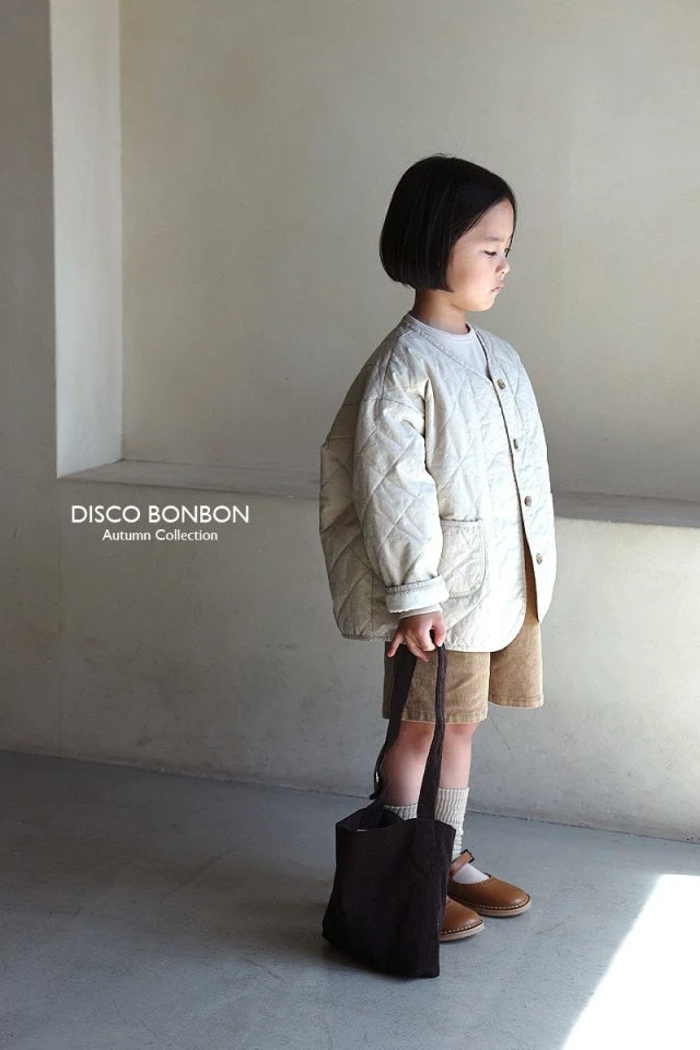 Disco Bonbon - Korean Children Fashion - #childrensboutique - Square Corduroy Bag - 11