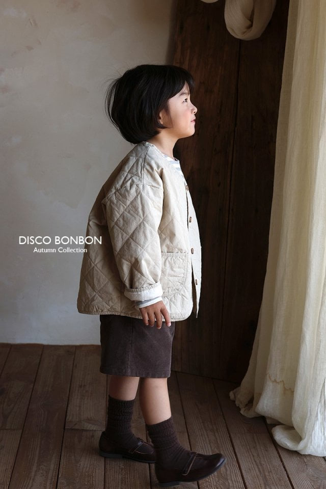 Disco Bonbon - Korean Children Fashion - #designkidswear - Bongbong Quilting Jumper - 8