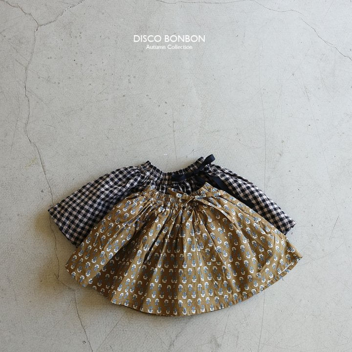 Disco Bonbon - Korean Children Fashion - #designkidswear - Ribbon Tie Skirt